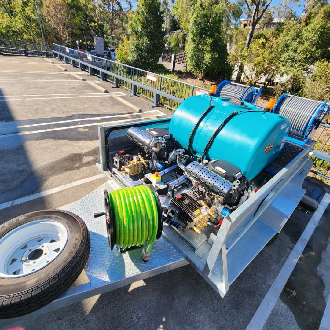 Dual Trailer Jetter and Skid 31/62 LPM