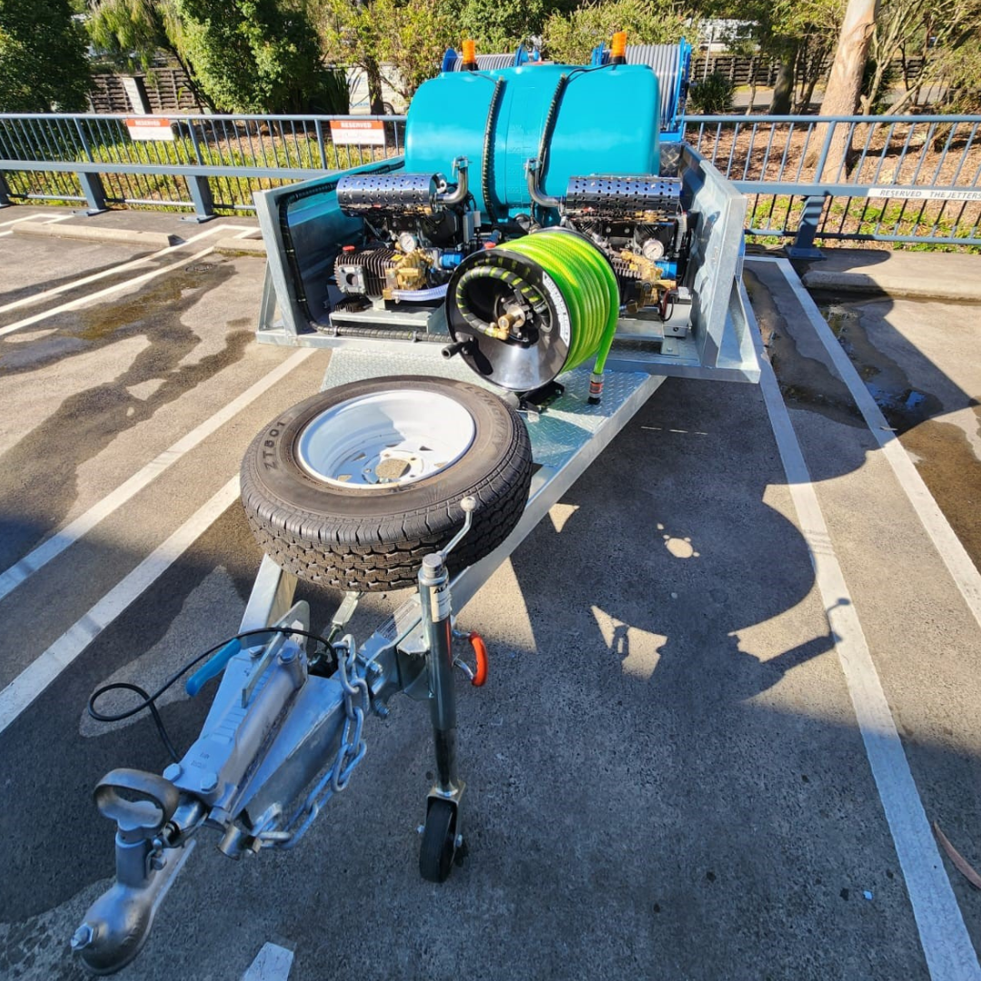 Dual Trailer Jetter and Skid 31/62 LPM