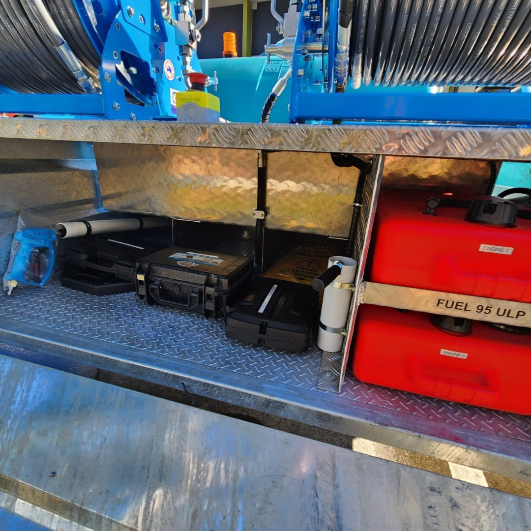 Dual Trailer Jetter and Skid 31/62 LPM