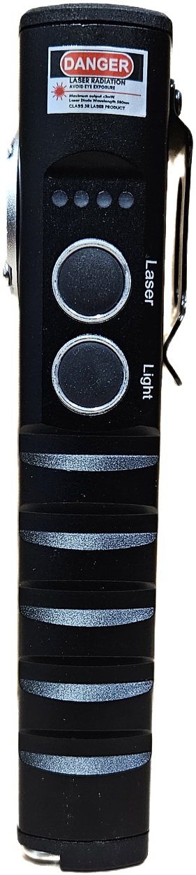 Mustang Nozzle 'Torch-Laser Pointer-Power Bank'