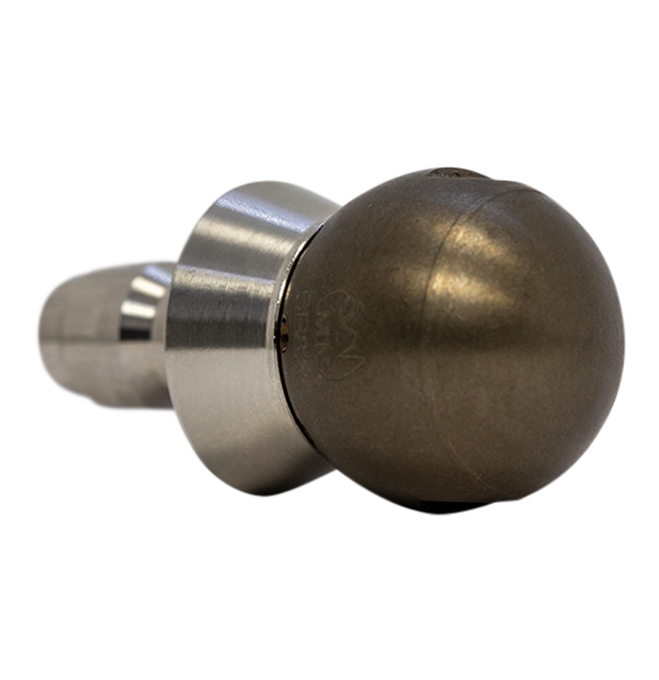 Grease Ball Thruster Nozzle 1/4" with QR-C One Piece SS Skirt