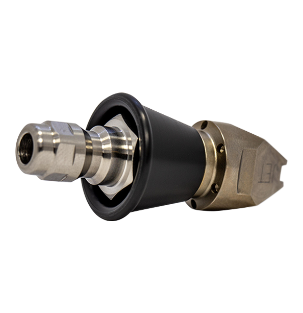 Jetaxe Invader Nozzle 1/8" with Slim PVC Skirt