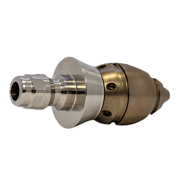 Bandit Side Cutter Thruster Nozzle 1/4" with QR-C One Piece SS Skirt