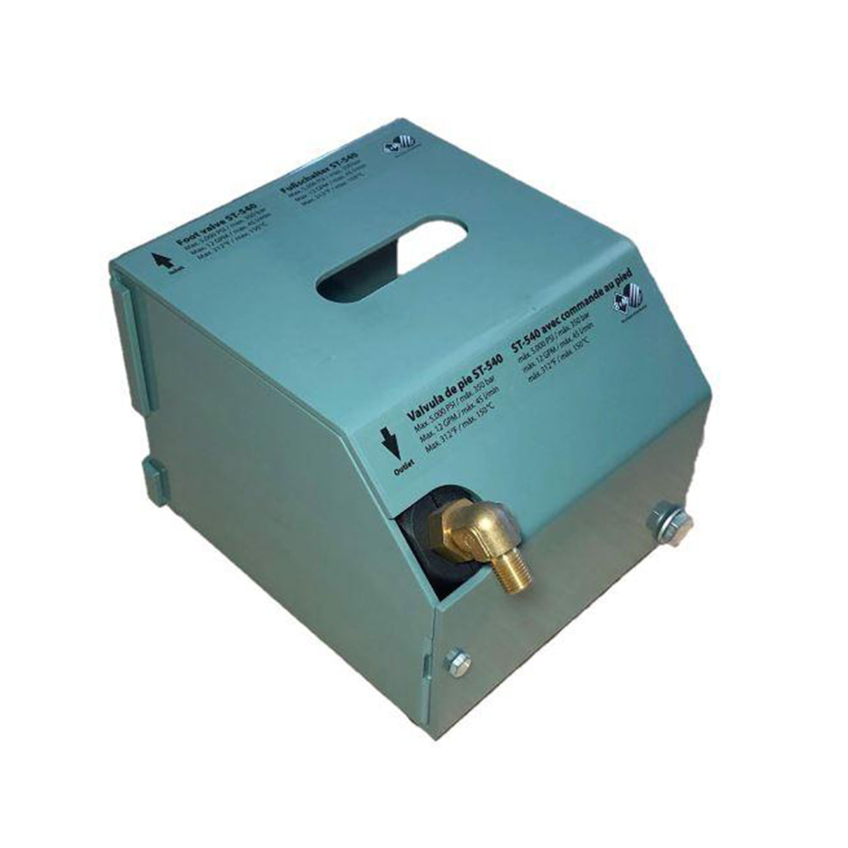 Mustang Foot Valve with Patching Hose