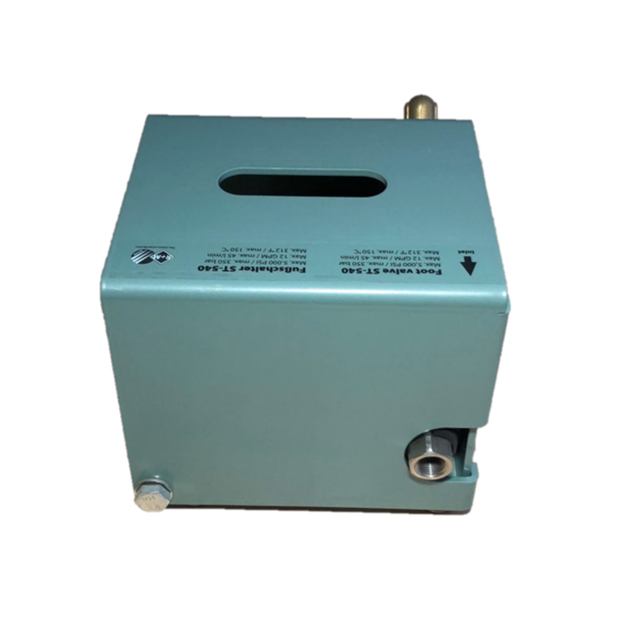 Mustang Foot Valve with Patching Hose