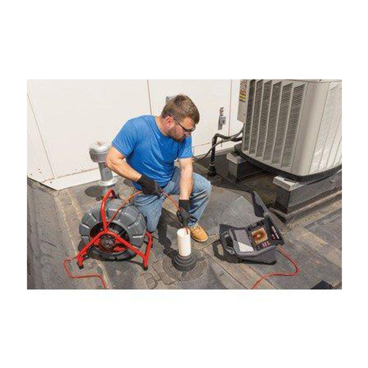 Ridgid Mini SeeSnake with TruSense Self-Levelling 61m