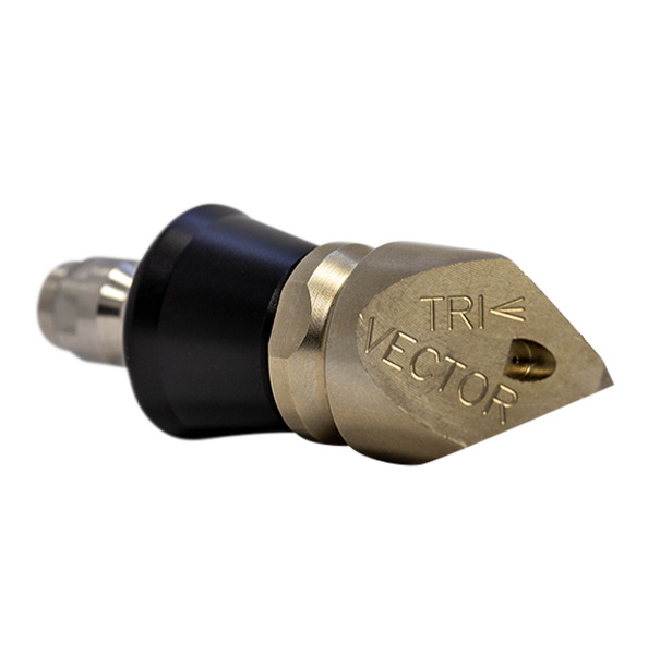 Trivector Penetrating Nozzle 1/4" with QR-A with Slim PVC Skirt