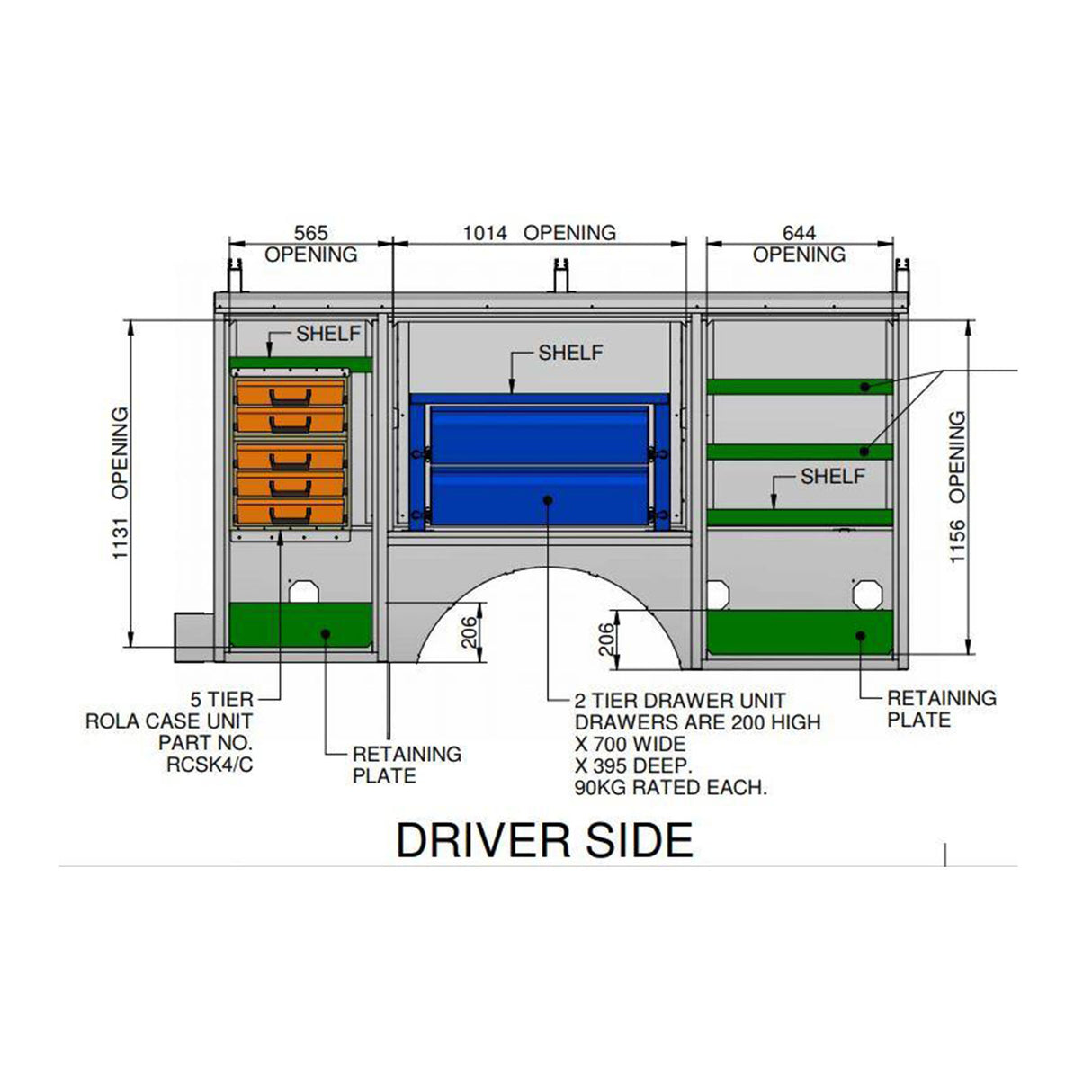Turn Key Jetter Ute BODY ONLY