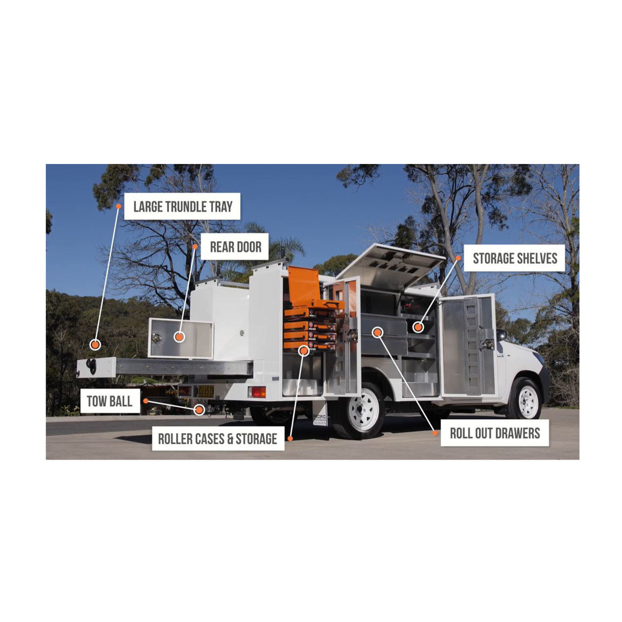 Turn Key Jetter Ute BODY ONLY - No Jetter