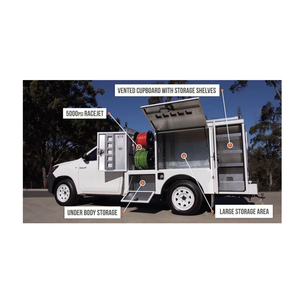 Turn Key Jetter Ute - ISUZU