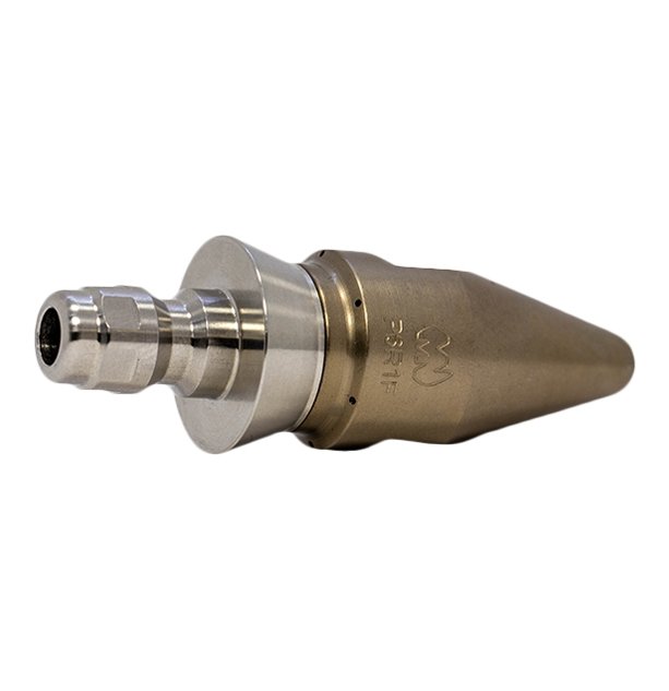 Predator Nozzle 1/4" Series with QR-C One Piece SS Skirt