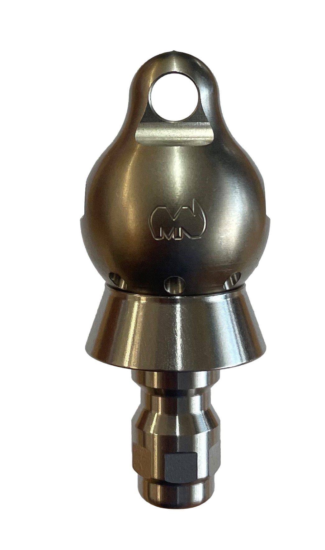 Wrecking Ball Thruster Nozzle 1/4" with QR-C One Piece SS Skirt