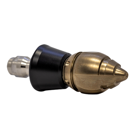 Bandit Side Cutter Thruster Nozzle 1/4" with QR-A Slim PVC Skirt