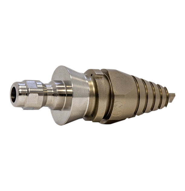 Predator Side Cutter Penetrator Screwdriver Nozzle 1/4" with QR-C One Piece SS Skirt
