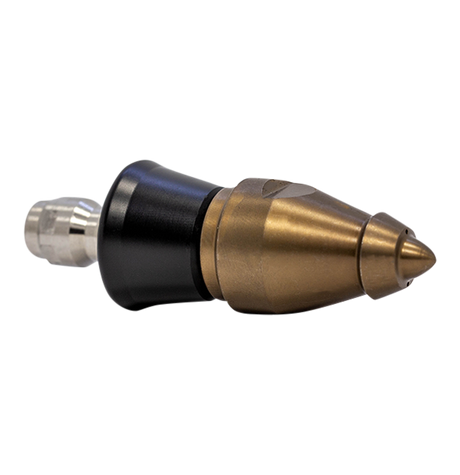 Beaver Invader Nozzle 1/4" with QR-A Slim PVC Skirt