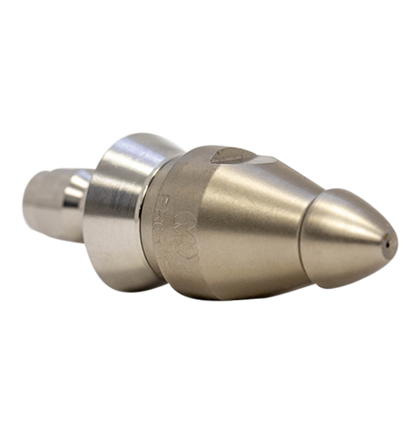 Root Rat Invading Nozzle 1/4" with QR-C One Piece SS Skirt