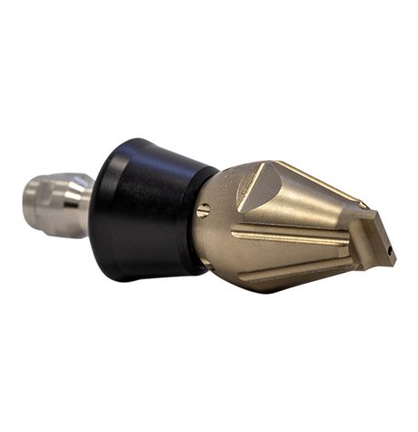 Screwdriver Invader Nozzle 1/4" with QR-A Slim PVC Skirt