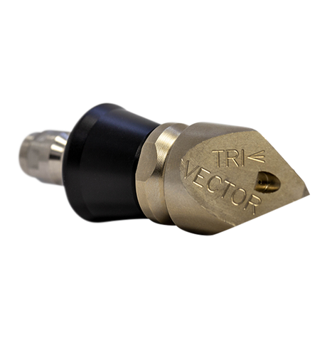Trivector Penetrating Nozzle 1/4" with QR-A with Slim PVC Skirt