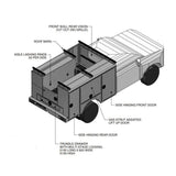 Turn Key Jetter Ute BODY ONLY