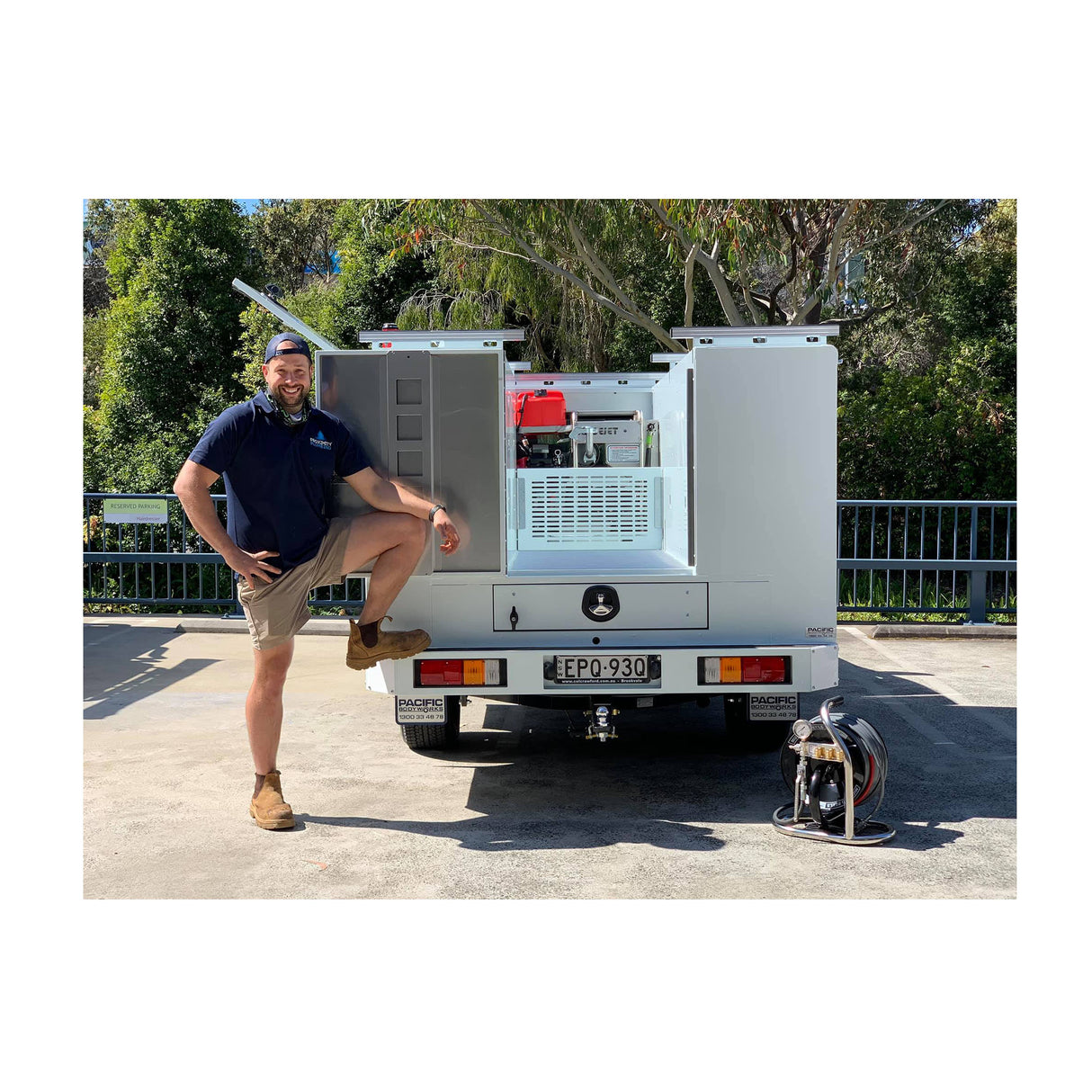 Turn Key Jetter Ute BODY ONLY