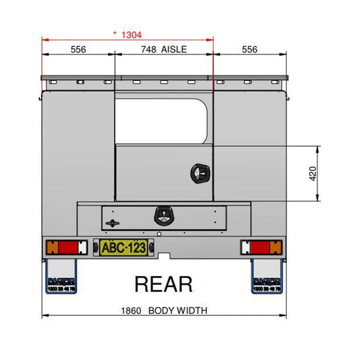 Turn Key Jetter Ute BODY ONLY