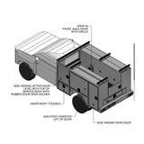 Turn Key Jetter Ute BODY ONLY