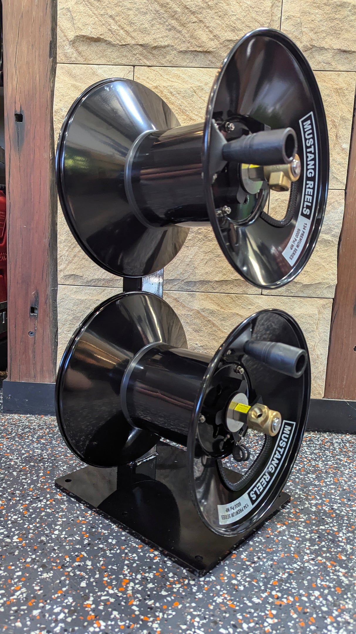 Mini Double Stacker Hose Reel